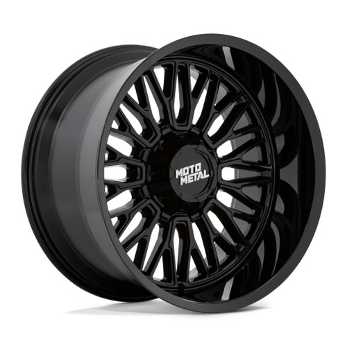 Moto Metal MO809 Stinger 22x12 6x135 6x5.5 Gloss Black Wheel 22" -44mm Truck Rim