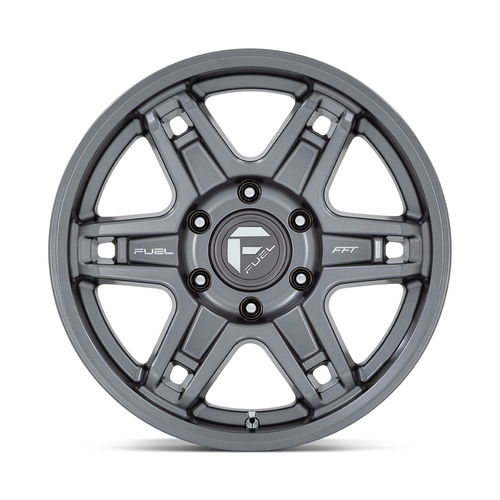 Fuel 1PC D838 Slayer 18x8.5 6x5.5 Matte Gunmetal Wheel 18" -15mm Rim