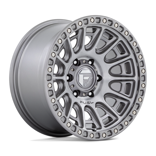17" Fuel D833 Cycle 17x9 6x5.5 1mm Wheel Platinum For Chevy GMC Ram Cadillac Rim