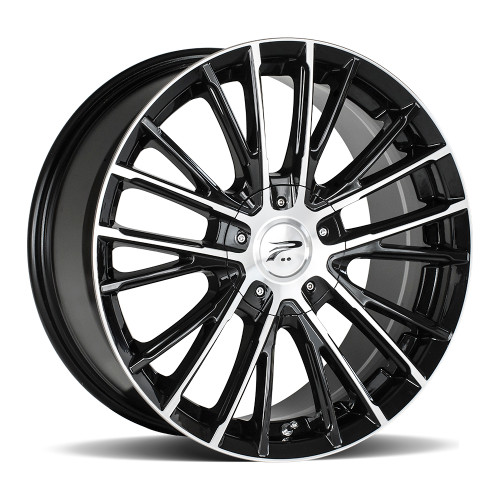 Set 4 17" Platinum 437U Genesis  17x7.5 Wheels 5x110 5x115 +35mm