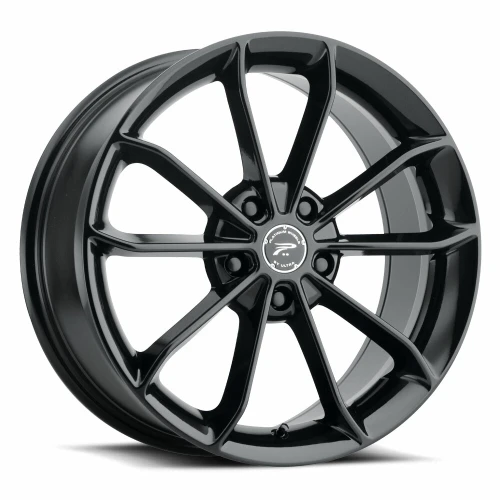 Set 4 18" Platinum 457BK Revelation  18x8 Wheels 5x100 +35mm