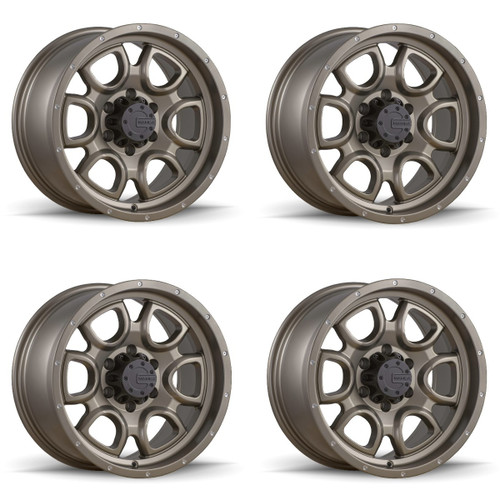 Set 4 18" Mamba 591BZ M19  18x9 Wheels 5x150 +19mm