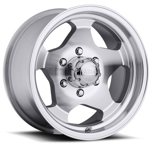 16" Ultra 51K 16x8 6x5.5 Machined with Clear Coat Wheel 25mm Truck Rim