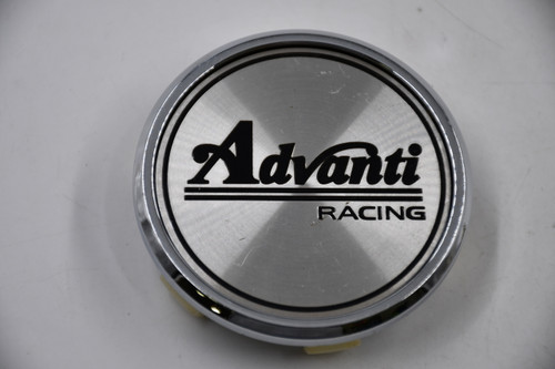 Advanti Racing Chrome w/ Black Lettering Wheel Center Cap Hub Cap C-C43-1/AD 2.75"