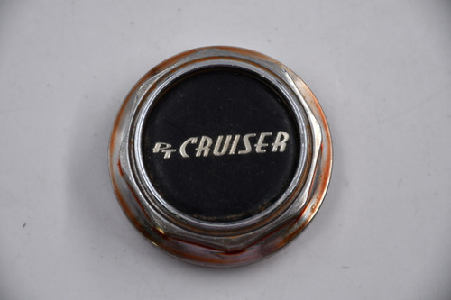 Chrylser Dodge PT Cruiser Chrome & Red w/ Black & Chome Logo Wheel Center Cap Hub Cap 850-PT 2.25"