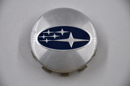Subaru Machined w/ Blue & Aluminum Logo Wheel Center Cap Hub Cap B315SAJ100 2.25" OEM SUBARU LEGACY FORESTER