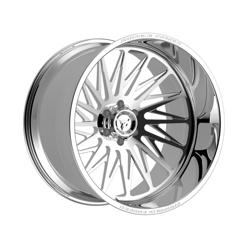 24" Fittipaldi Off Road FTF506P 24x14 Polished 6x5.5 Wheel -76mm Lifted Rim