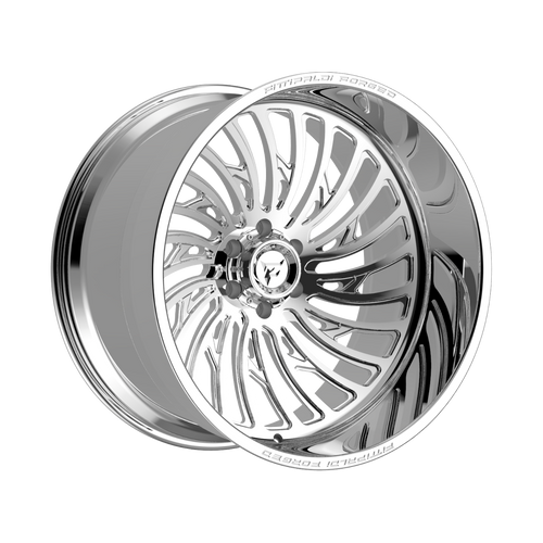 24" Fittipaldi Off Road FTF507P 24x14 Polished 6x5.5 Wheel -76mm Lifted Rim