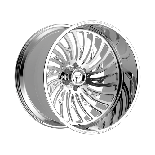 Set 4 24" Fittipaldi Off Road FTF507P 24x14 Polished 5X5.00 Wheels  -76mm Rims