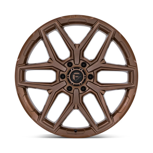 18" Fuel Flux FC854 18x9 6x5.5 1mm Platinum Bronze Wheel For Chevy GMC Cadillac