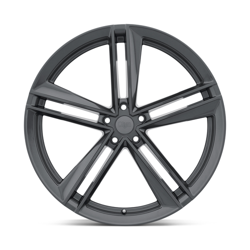 OHM Lightning 19x8.5 5x4.5 Gloss Gunmetal Wheel 19" 30mm Rim