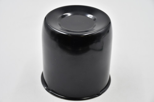 Blank Black Wheel Center Cap Hub Cap C102B 4.5" Push through No logo