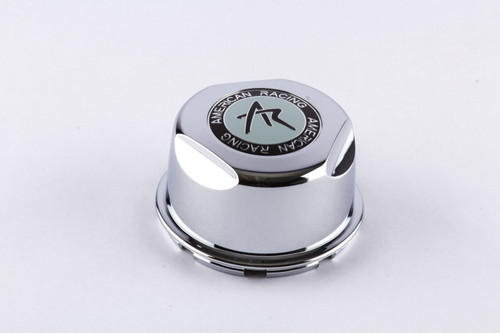 American Racing 6 Lug Snap In Center Cap Chrome 1307100S 3.07" Diameter