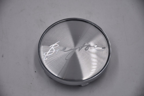 Breyton Silver Machined Center Cap Hub Cap C-030 2.3" Snap In