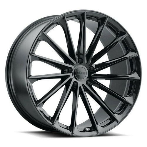 OHM Proton 19x8.5 5x120 Gloss Black Wheel 19" 30mm Rim