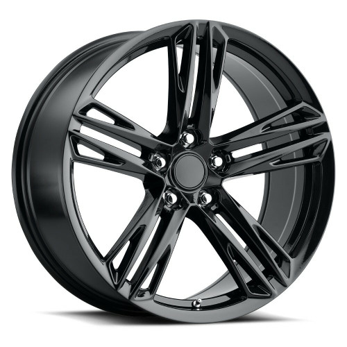 Set 4 20" Voxx Replica Camaro ZL1-1LF Gloss Black Wheels 20x10 5x120 35mm Rims