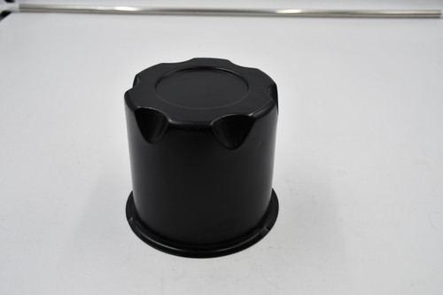 Aftermarket/Blank Black Wheel Center Cap Hub Cap C111 5.75" Push through No logo