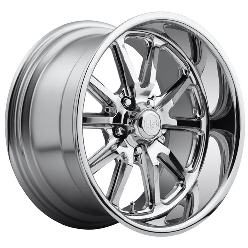 Set 4 US Mag U110 Rambler 18x9.5 5x4.5 Chrome Plated Wheels 18" 1mm Rims