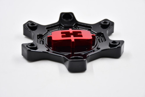 Vision 405 Korupt C405GBR-6V Black w/ Red Wheel Center Cap Hub Cap 6x5.5 6x135