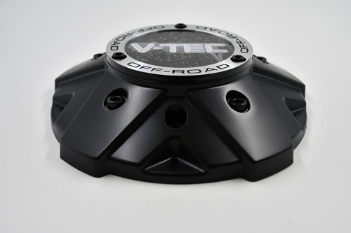 V-TEC Off Road Matte Black Wheel Center Cap Hub Cap C394MB-8CLVT 9" 8 Lug