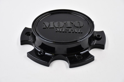 AXIS Black w/Chrome Logo Wheel Center Cap Hub Cap T727K68-S1 2.625"