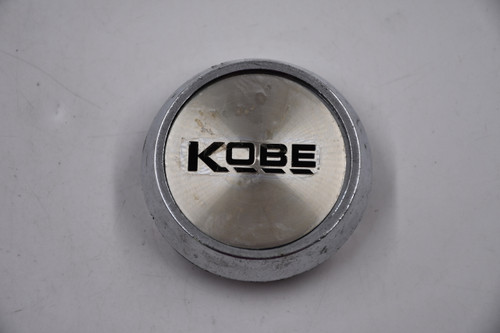 Kobe Chrome w/MAchined & Black Inset Wheel Center Cap Hub Cap KOBE/2.5 2.5"