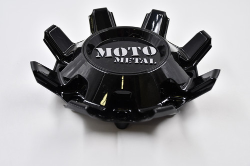 Moto Metal Gloss Black Wheel Center Cap CAP-MO804-GB MO804 Spider 20X9 et0