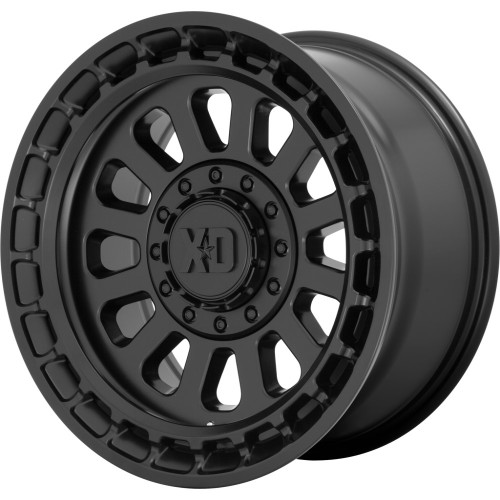 Set 4 XD XD856 Omega 20x10 5x5 5x5.5 Satin Black Wheels 20" -18mm Rims