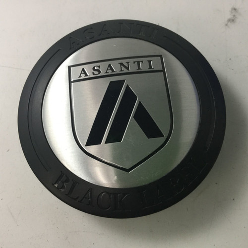 Asanti Black Label Black Machined Center Cap ABL-12 ABLCAP-BK