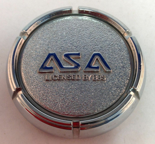 ASA Custom Chrome Wheel Center Cap 8C018 2.5" Diameter Licensed By BBS ASA17