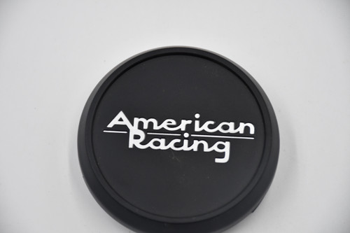 American Racing Matte Black Wheel Center Cap Hub Cap 6220K74-YB003 2.875" Snap in