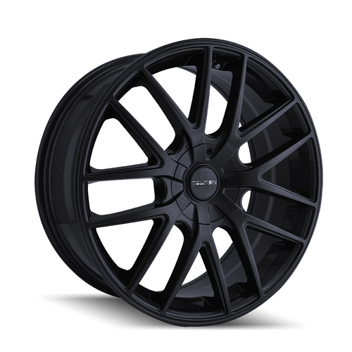 Set 4 20" Touren Tr60 20x8.5 Full Matte Black 5x112 5x120 Wheels 40mm Rims