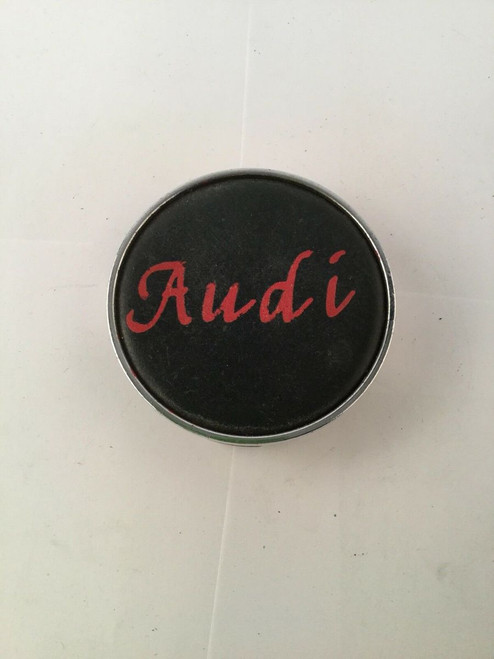 Audi Replica Black Red Wheel Center Cap IM294100011 2-7/8" Diameter AU28