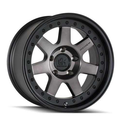 20" Mayhem Prodigy 20x9 Matte Black W Dark Tint 6x135 Wheel 0mm Rim