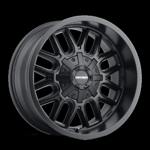 22" Mayhem Cogent 22x10 Matte Black 6x135 6x5.5 Wheel -19mm Lifted Truck Rim