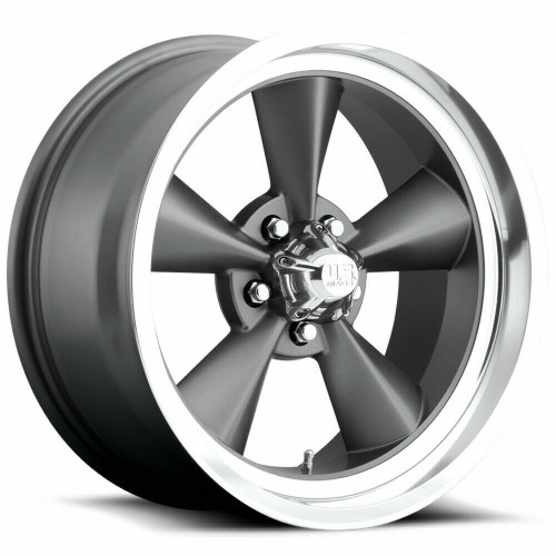 Set 4 US Mag U102 Standard 18x9 5x4.75 Matte Gun Metal Wheels 18" 7mm Rims