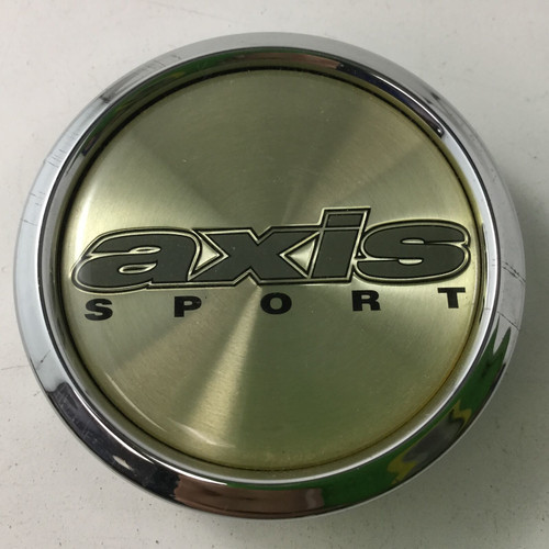 Axis Sport Chrome Snap In Wheel Center Cap DC-0242 2.25"