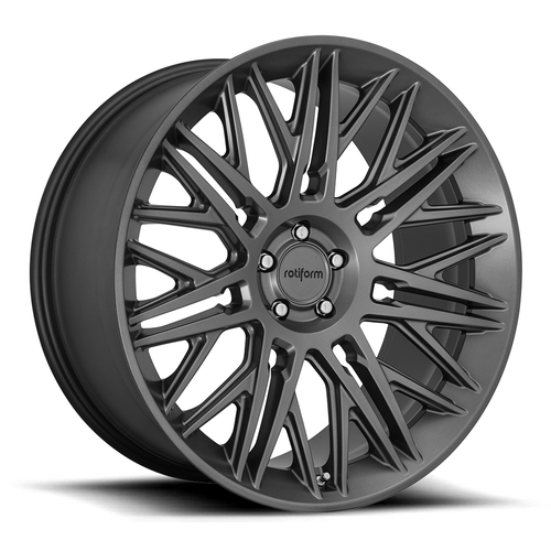 Set 4 Rotiform R163 Jdr 22x10 6x5.5 Matte Anthracite Wheels 22" 30mm Rims