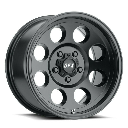 Set 4 18" Voxx G-FX TR-16 Matte Black Wheels 18x9 8x170 0mm Rims