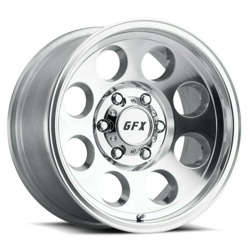 17" Voxx G-FX TR-16 Polished Wheel 17x9 6x5.5 0mm Rim