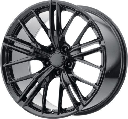 Set 4 Performance Replicas PR194 20x9 5x120 Gloss Black Wheels 20" 30mm Rims