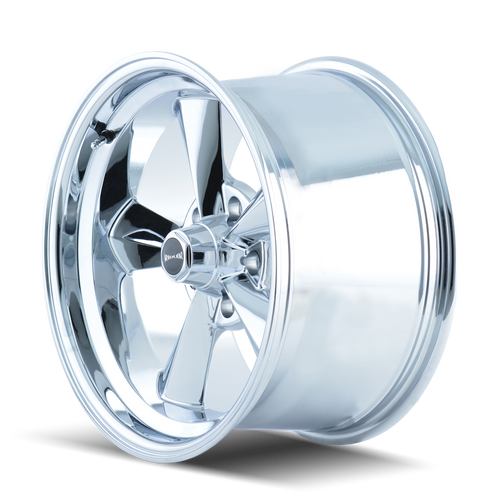 17" Ridler 675 17x7 Chrome 5x4.75 Wheel 0mm Rim