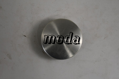 Moda Aluminum/Black logo Center Cap Hub Cap MD5CP 2.825"