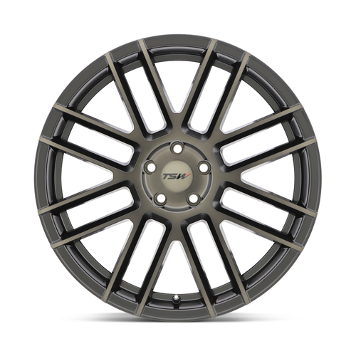 TSW Mosport 22x9 5x4.5 Matte Black W  Machine Face & Dark Tint Wheel 22" 20mm