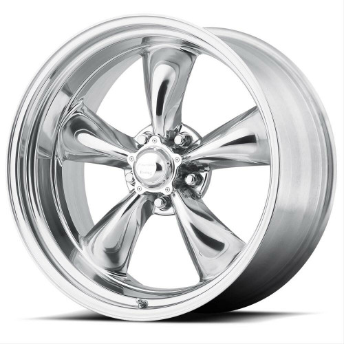 American Racing Vintage VN505 Torq Thrust II 17x9.5 5x4.75 Polished Rim 17" 32mm