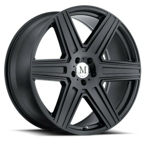 Mandrus Atlas 19x9.5 5x112 Matte Black Wheel 19" 25mm Rim