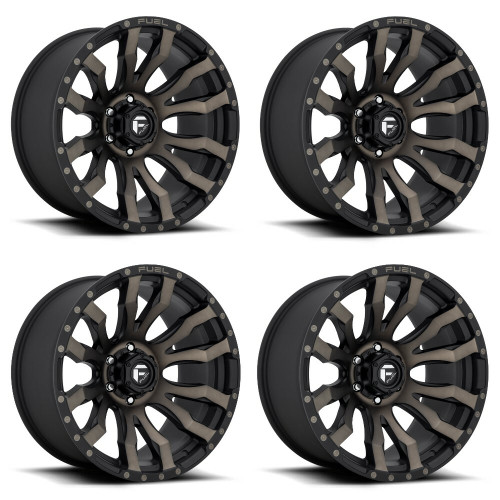 Set 4 20" Fuel D674 Blitz 20x9 8x180 Matte Black Double Dark Tint Wheels 1mm Rim Set 4 20" Fuel D674 Blitz 20x9 8x180 Matte Black Double Dark Tint Wheels 1mm Rim
