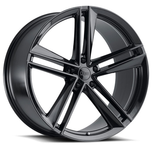OHM Lightning 20x10 5x4.5 Gloss Black Wheel 20" 40mm Rim