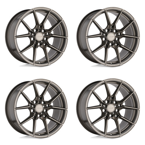 Set 4 TSW Neptune 20x9 5x120 Matte Bronze Wheels 20" 35mm Rims