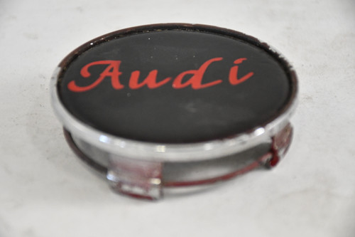 Audi Black/Red/Chrome Center Cap Hub Cap M294100011 2.825"